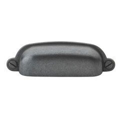 GlideRite 3-1/2″ CC Matte Black Classic Bin Cabinet Hardware Pull – 4767-MB-1