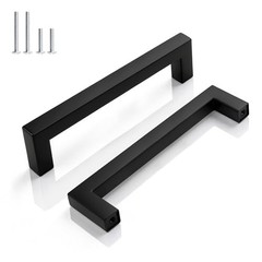 Pack 5 Inch (128mm) Hole Centers Cabinet 5 Inch Hole Center 10 Matte Black