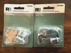RELIABILT CABINET DRAWER LOCKS WITH KEYS DESK RV TOOLBOX SECURITY SET #0252956