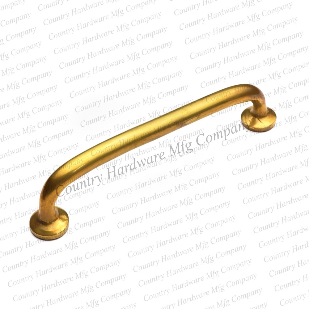 Unlacquered Antique Solid Brass Base Cabinet Pulls – Multiple Sizes Available