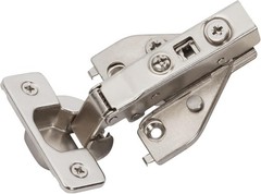 Amerock 2 Pack Full Overlay Soft-Closing Euro Face Frame, Nickel