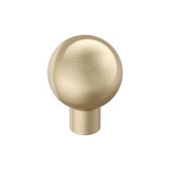 Coble 1-1/8 inch (29mm) Diameter Golden Champagne Cabinet Knob, BP37660BBZ