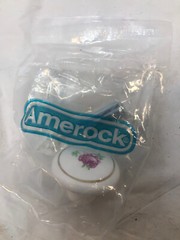4 Amerock Pink Rose Allison Knobs Cabinet Pulls – 1-1/2 ” – 221 WHT