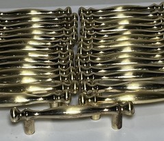 Vintage 29 PCs Amerock 854-I Sterling Brass 4-1/4” Arch Cabinet Handle Pulls