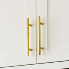 10 Pack 3 Inch Gold Cabinet Handles Brushed Gold Cabinet Pulls Stainless Steel D