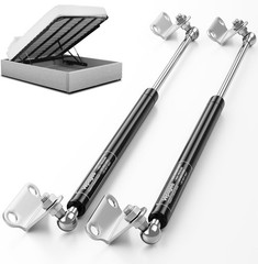 25 Inch Gas Struts 55Lb/245N Shock with Mounting Carbon Steel 25inch 55lb