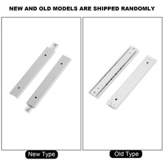NEW 2pcs/ Set Mini Aluminum Alloy Durable Smooth Slideway For Drawer