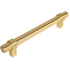 Cosmas 5 Pack 161-128BB Brushed Brass Cabinet Bar Handle Pull – 5″ Inch (128m…