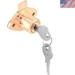 Versatile U 9947 Drawer Lock for Cabinets – Easy Install & 2 Keys for Safety