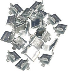 Adjustable Steel Pilaster Shelf Support Clip -20 Pieces