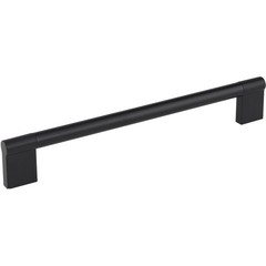 Elements Knox 224 mm Center-to-Center Cabinet Bar Pull, Matte Black – Hardware