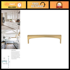 Honey Bronze 18″ Bar Handle – Contemporary Transitional Cabinet Hardware for Kit