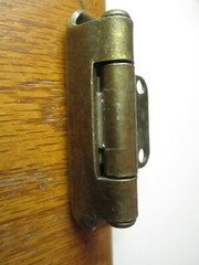 Taiwan 4F Cabinet Door 1/2″ Overlay Wrap Frame Hinge Dark Brass Self Close 1 MCM
