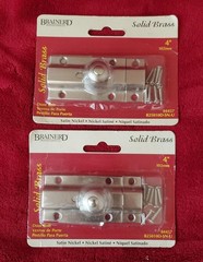 CABINET/DOOR HARDWARE by BRAINERD GATEHOUSE-KNOBS, HANDLES, DEAD BOLTS-18 TOTAL
