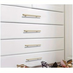 Set of 12 Gold T – Shaped Furniture Hardware Handles