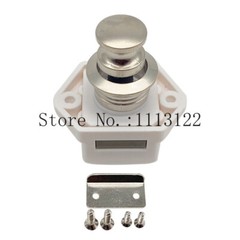 Camper Car Push Lock RV Caravan Boat Motor Home Cabinet Drawer Latch Button Lock