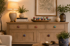 12 pcs Original Marrakesh colorful drawer knob mosaic ceramic pull cabinet knobs