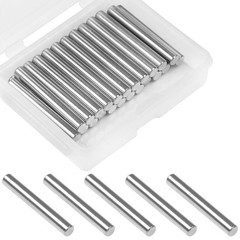 25 PCS 4mm x 30mm Shelves Dowel Pin 304 Stainless Steel Shelf Support Pegs