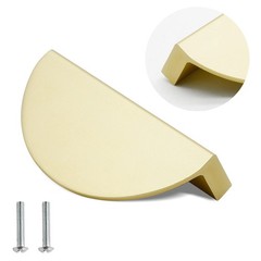 Zorfeter 2-1/2 inch Drawer 3.07″ Length (2.5″ Hole Center), Brushed Brass