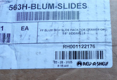 Rev-A-Shelf 563H Blum Slides – 1 set – @dS