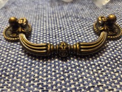 10 Pk Dresser Drawer Pull Handles Antique Bronze Style Bail Cabinet With Screws