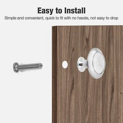 Door Knobs Stainless Steel Cabinet Handles Cupboard Drawer Kitchen Pulls LOT US