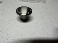 14 pc lot – Top Knobs M376 Ringed Knob 1 1/8″ Brushed Satin Nickel Nouveau