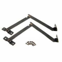 Lid Support Hinge Antique bronze Iron Hardware With screws Accessories