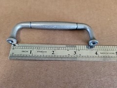 NIP Antique Pewter Cabinet Pulls- 3.75 In CC