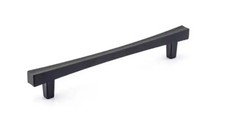 *10* Richelieu Westmount 6-5/16 in. Matte Black Transitional Cabinet Bar Pull