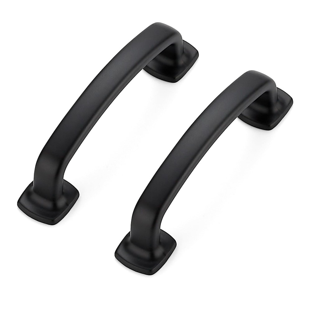 30 Pack Cabinet Handles Arch Cabinet Pulls – 3 Inch Drawer Pulls Black Kitche…