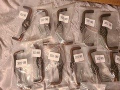 (21 Pc) Gliderite 3-3/4″ CC Twisted Birdcage Cabinet Pull Rustic Bronze 3022-ORB