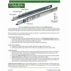 14″-24” Full Extension Soft-Close Side Mount Ball Bearing Drawer Slides (100lbs)