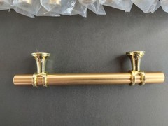 6 in Cabinet Handles 1/2 In Diameter Gold color lot of 10 – New in package