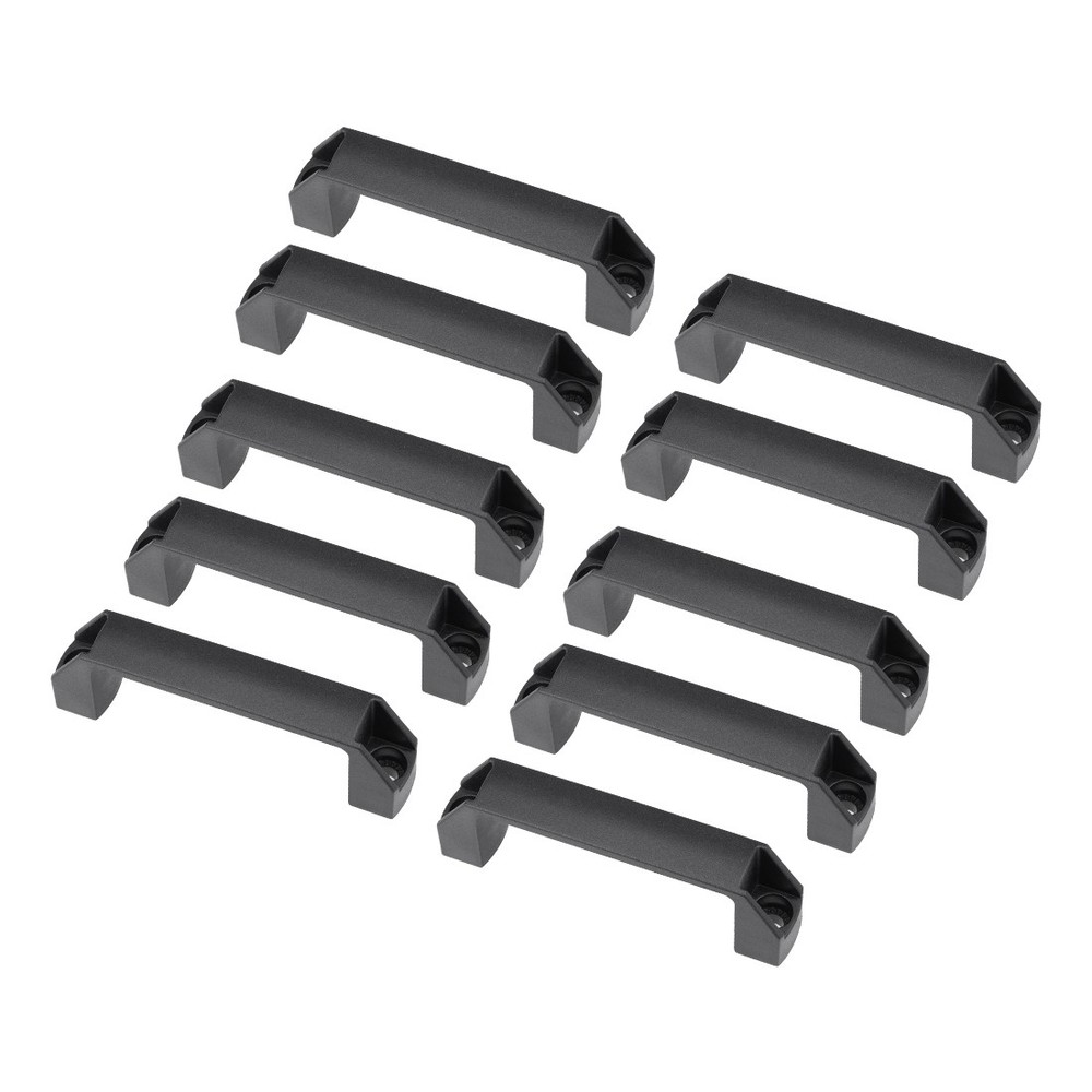 10Pcs Plastic Pull Handles 139mm Length Luggage Case Mechanical Equipment