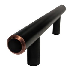 Dark Oil Rubbed Bronze Kitchen & Bathroom cabinet Bar Pulls 5″ 128MM