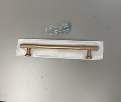 Amerdeco 10 Pack Champagne Gold Cabinet Pulls 6.3 Inch (160MM) Hole Centers NEW