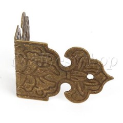 80 Pcs Vintage Corner Guards Building Hardware Table Edge Cover DIY