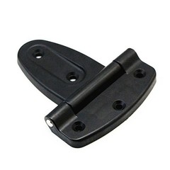 Electrical Distribution Box Hinges Black Nylon 131 mm x 108 mm Fixed Pin Design