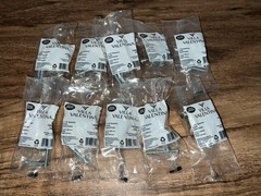 Lot Of 10 Villa Valentina No. 7, 1-1/4” Diameter Satin Nickel Cabinet Knob