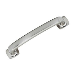 10x Industrial Style 3-3/4″ Brushed Nickel Cabinet Dresser Pull Handle P36896 Bn