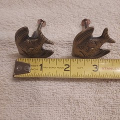 Sea shell design cabinet door and drawer pulls, 11 pieces