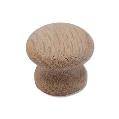 Waddell Round Cabinet Knob 1-3/4 in .5 in Natural 9211.75 OAK-25