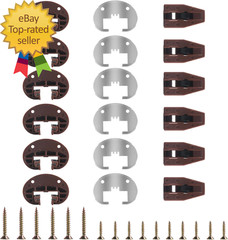 Dresser Drawer Slides Replacement Kit for Kenlin Rite-Trak II Model #168, 6 Set