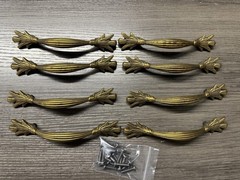 8 Keeler Hickory West Indies Antique 3 3/4″cc Cabinet Handle Pulls P7530-WDA (61