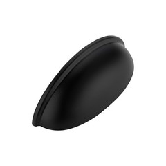 Ravinte 10 Pack 3″ Drawer Pulls Flat Black Cabinet Cup 3 inches,