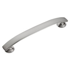 8″ Satin Nickel Appliance/Cabinet Pull, Mid-Century Modern, Hickory P2146-SN