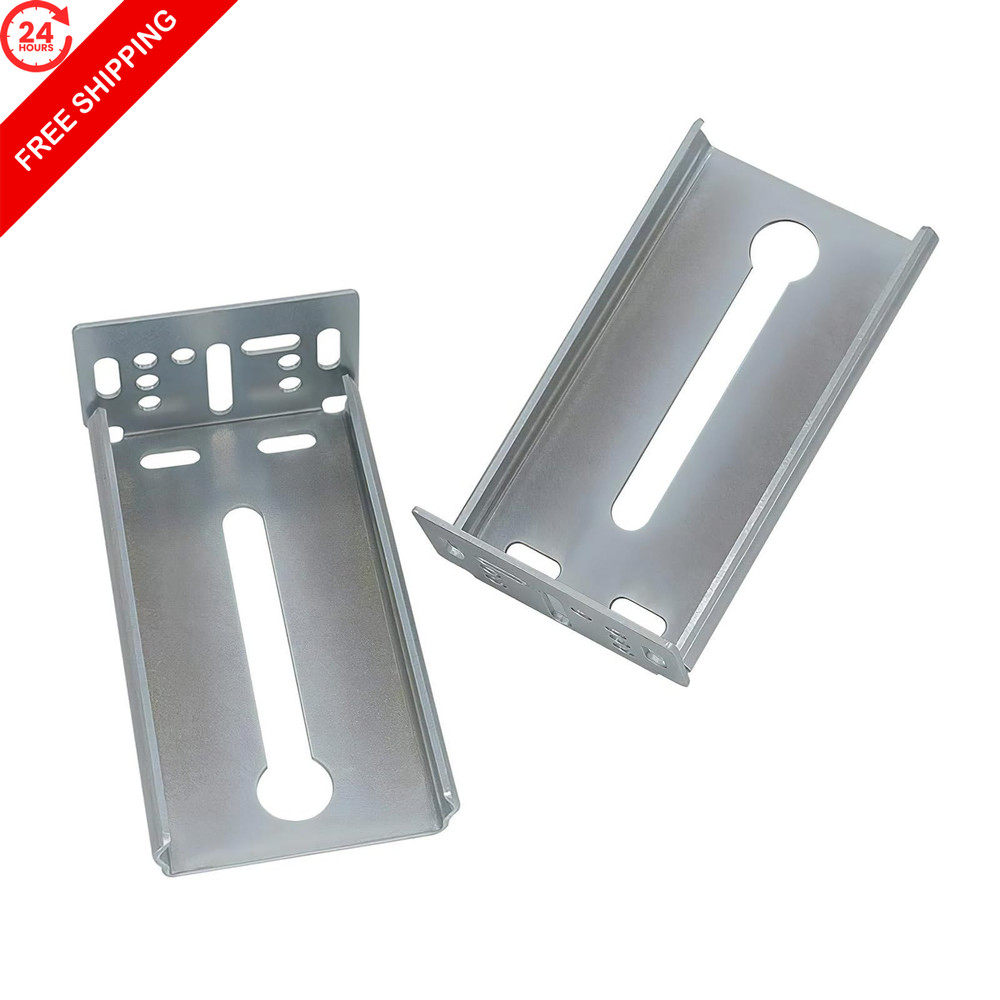LONTAN 5 Pairs Rear Mounting Brackets for 1.77 Inch 45mm Inch, Silver