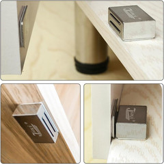 Pestillos magneticos adhesivos para gabinetes paquete 4 para puertas de gabinete