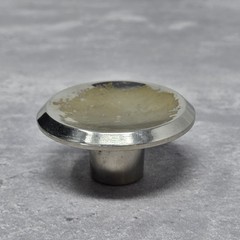 Vintage Amerock Mid-Century Modern Polished Chrome 2″ Cabinet Knob BP554-26